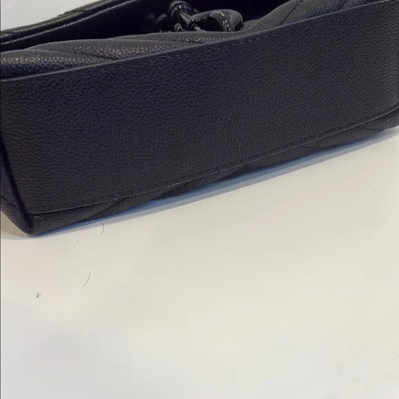 Rebecca Minkoff Edie Crossbody Elegant Black Quilted Purse - Picture 7 of 7